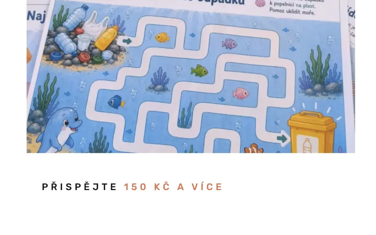 Podpořili jste vydání knížky o delfínovi Luckym