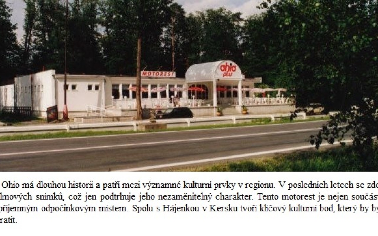 Nový začátek pro Motorest Ohio v Kersku