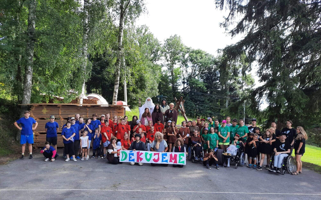 Rarach dodávka pro handicapované děti