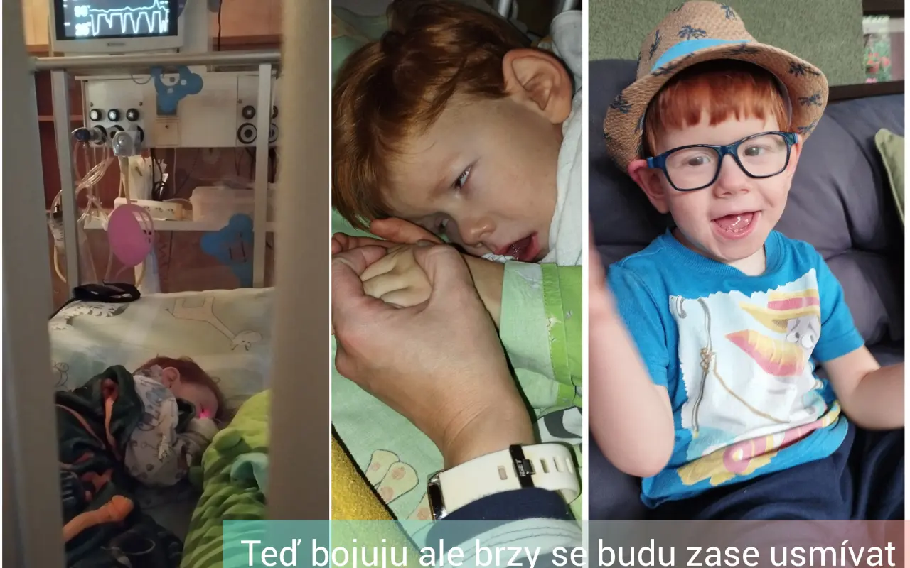 Pomohli jste Davídkovi k prvním samostatným krůčkům