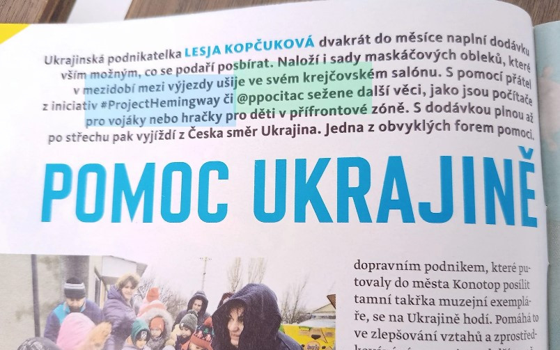 Vezeme Ježíška na Ukrajinu