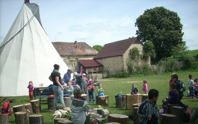 Teepee nejen pro vozíčkáře