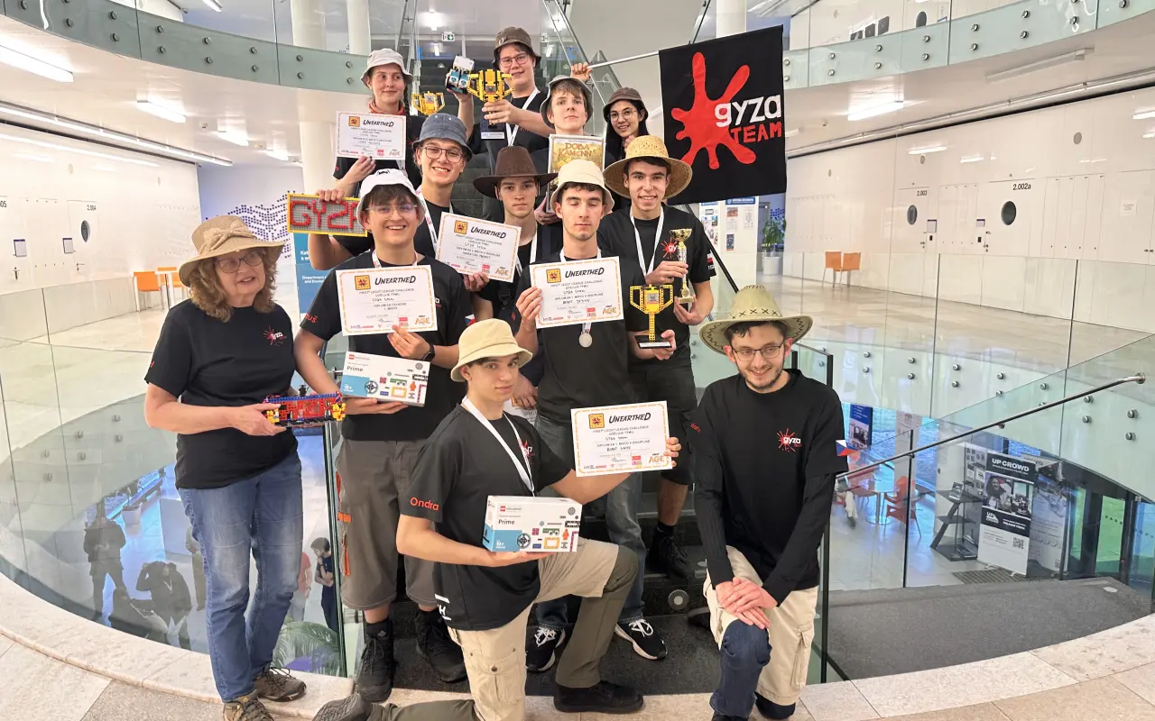 Pomozte Gyza Teamu reprezentovat ČR na robotické soutěži v Jižní Koreji
