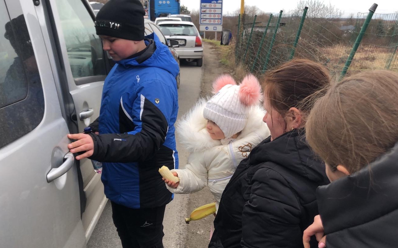 Pomohli jste odvézt ukrajinské rodiny do bezpečí. Děkujeme!