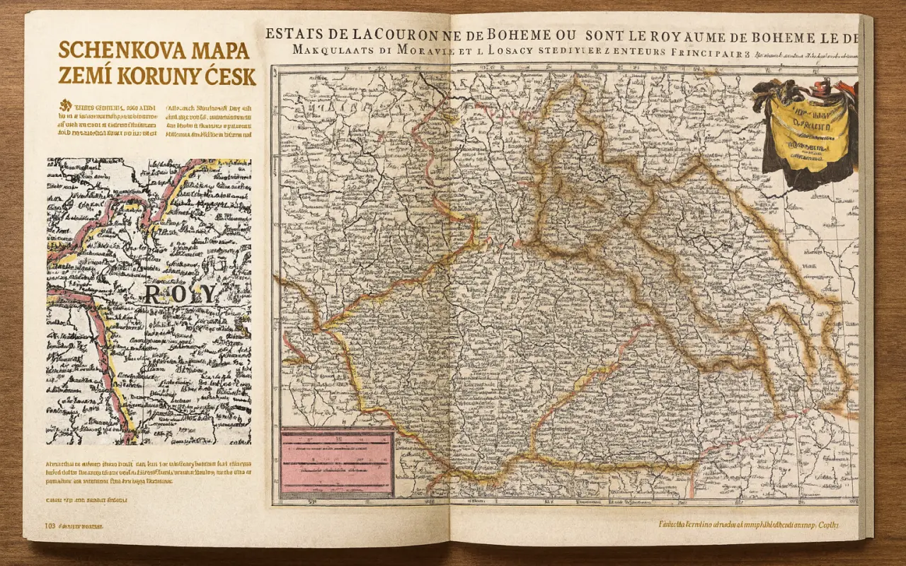 Čechy  na nejstarších mapách