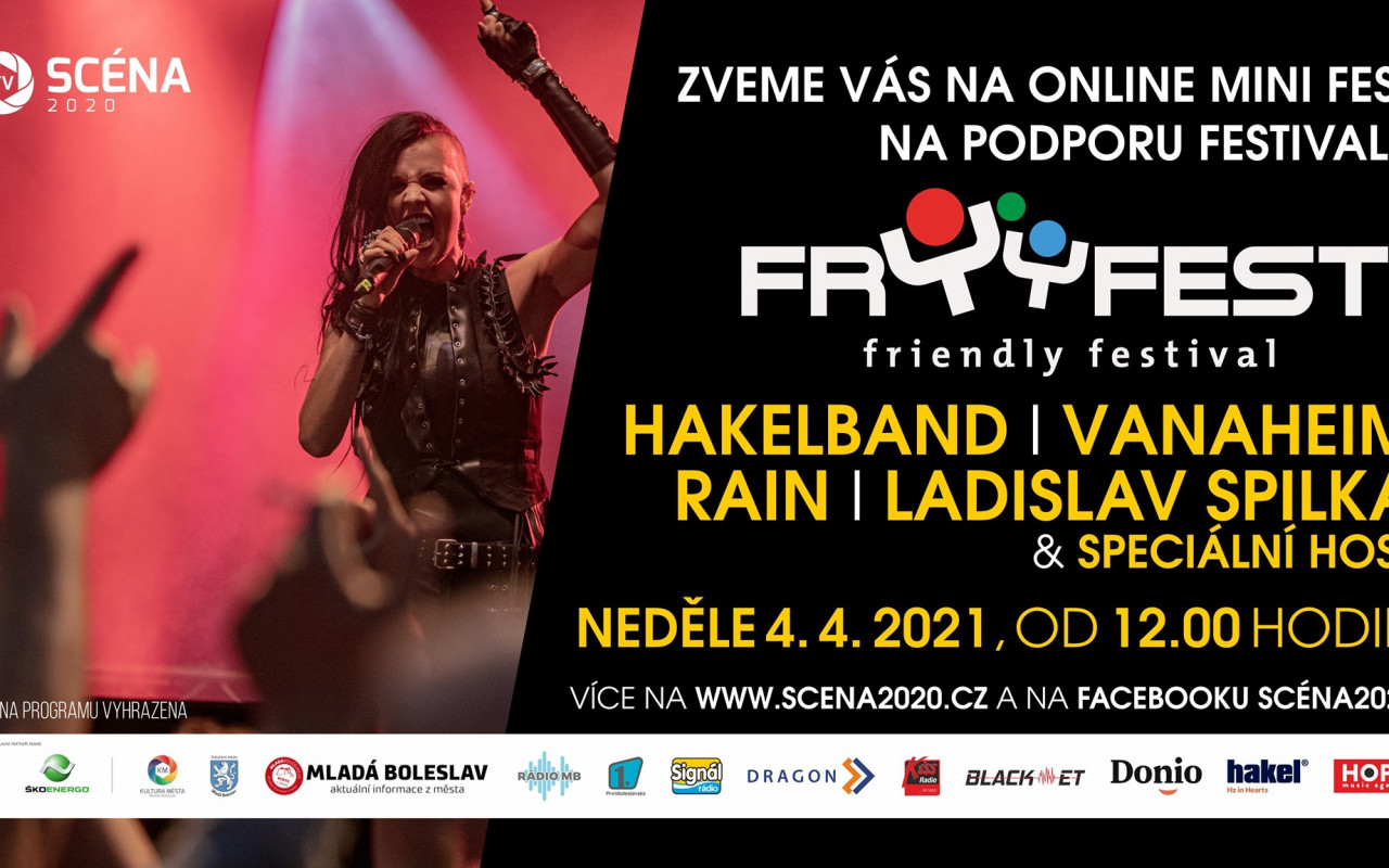 Online mini fest na podporu festivalu FRYYFEST