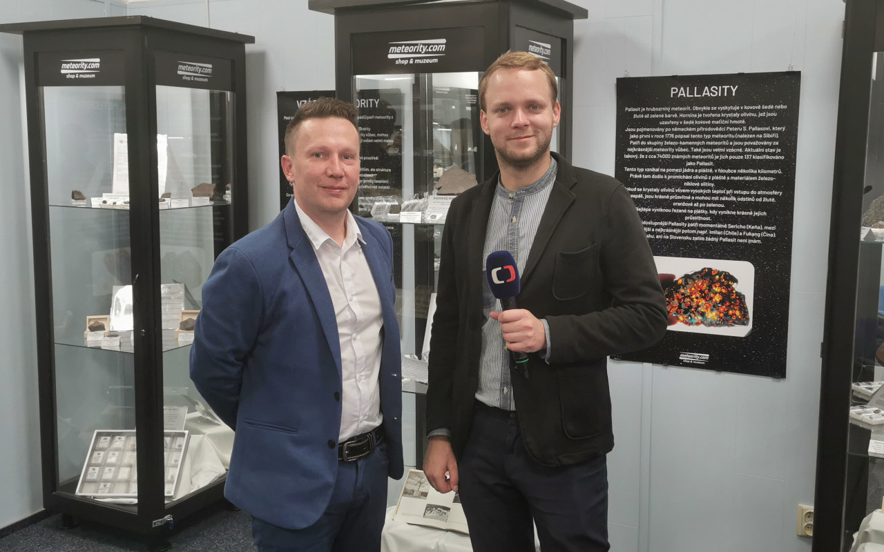 Otevřete s námi unikátní Muzeum meteoritů v novém prostoru