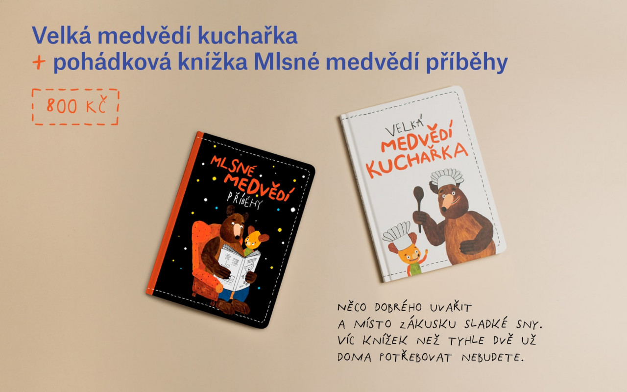Velká medvědí kuchařka pro děti a rodiče