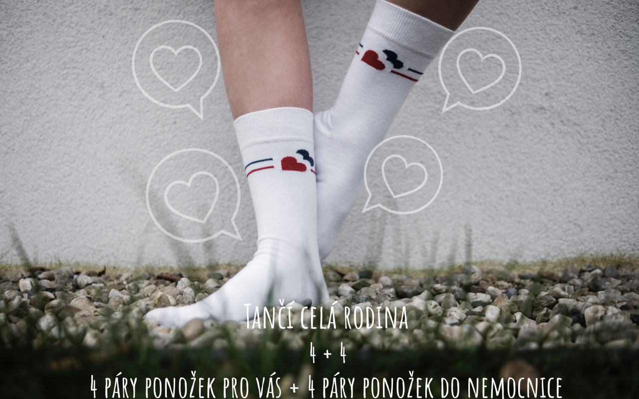 Ponožky pro zdravotníky - Lehkým krokem v těžké době!