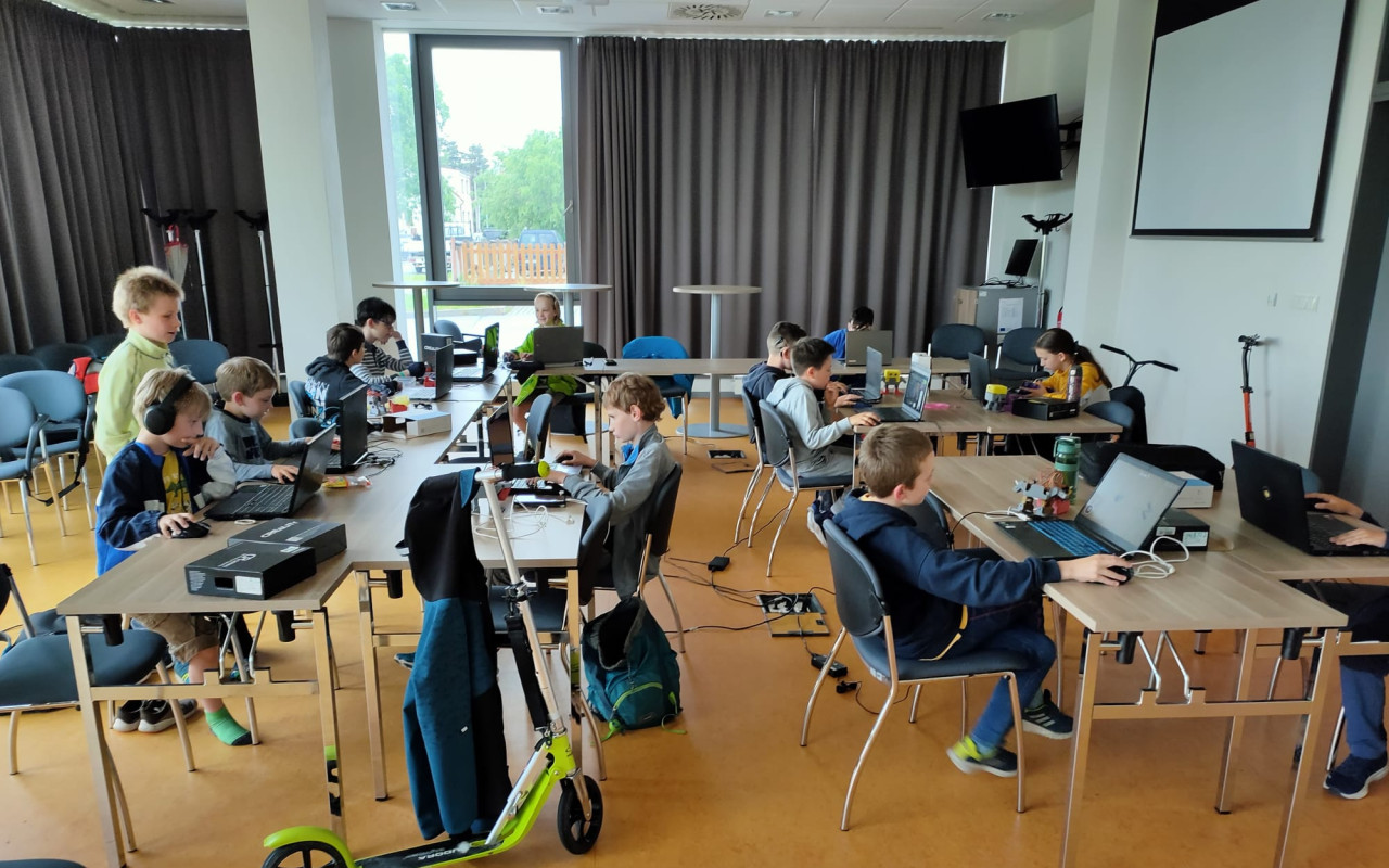 Rozvoj kroužku robotiky a programování