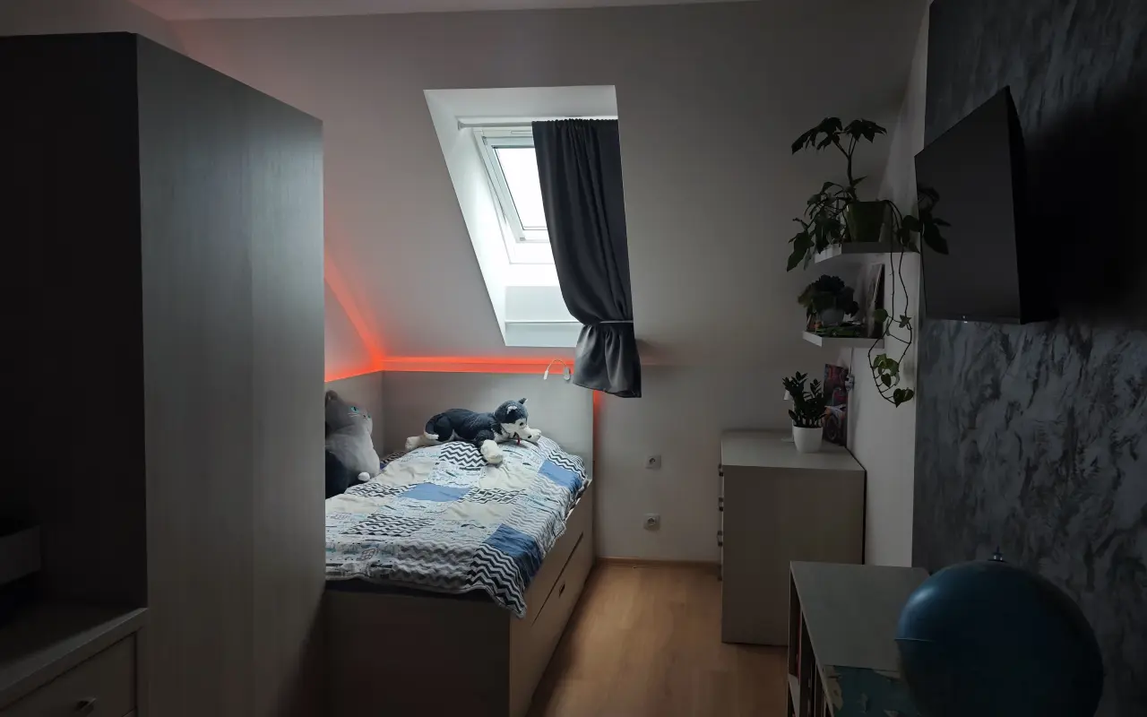 Proměna dětského pokojíku pro matku samoživitelku