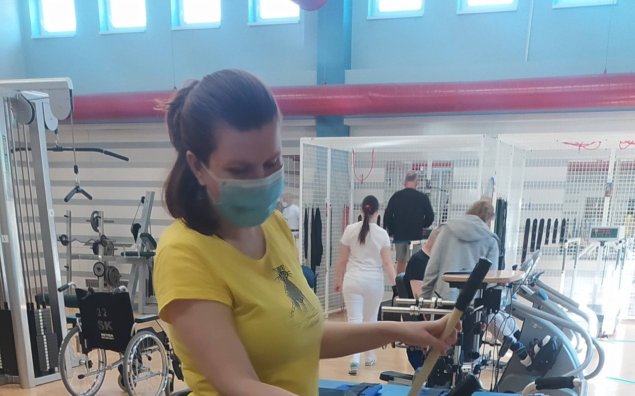 Pohon k mechanickému vozíku pro Danielu