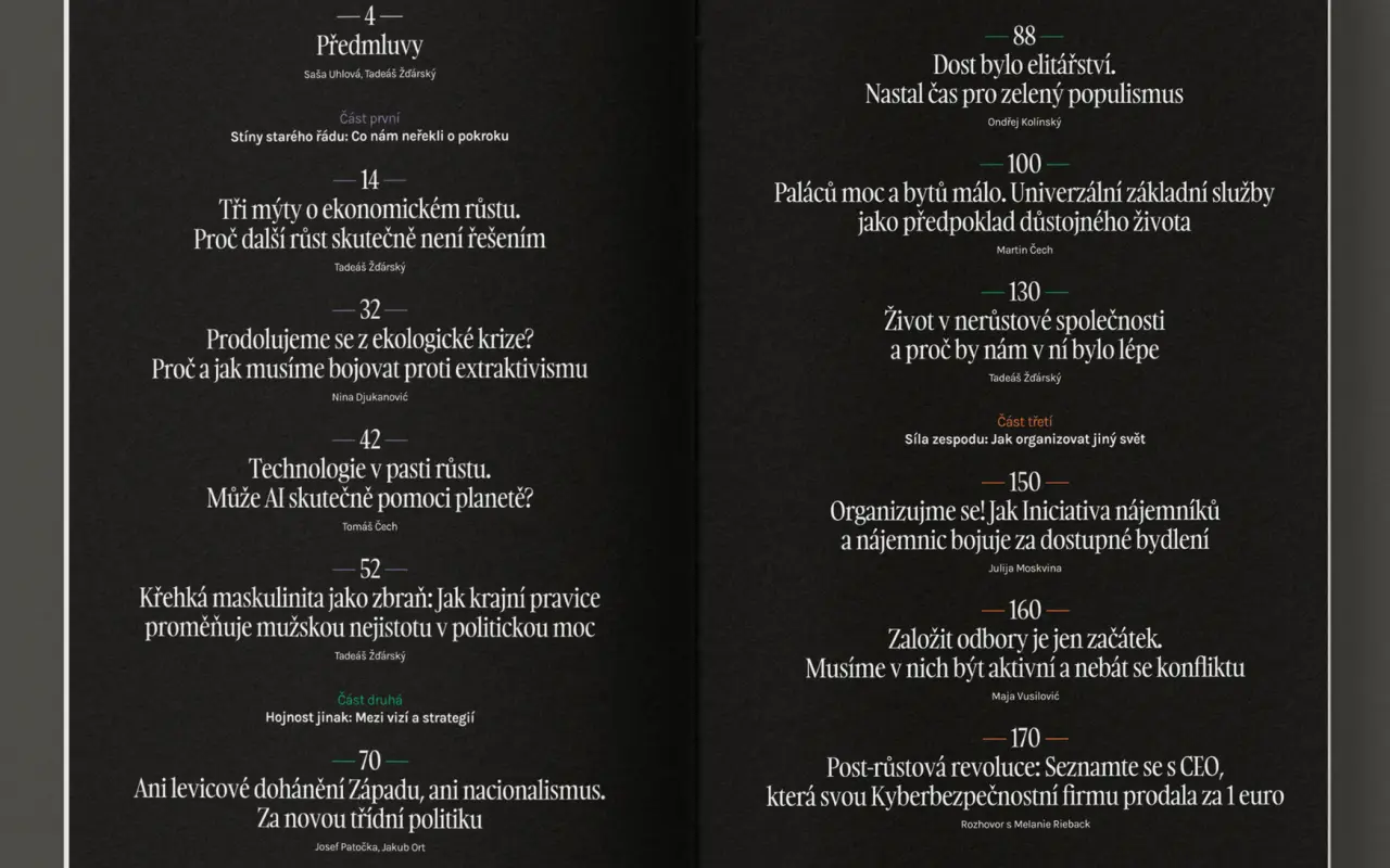 Podpořili jste vydání knihy Vrchol je dno