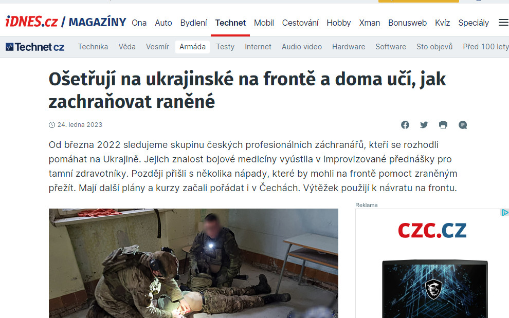 Pomozte Medical Czech Pointu