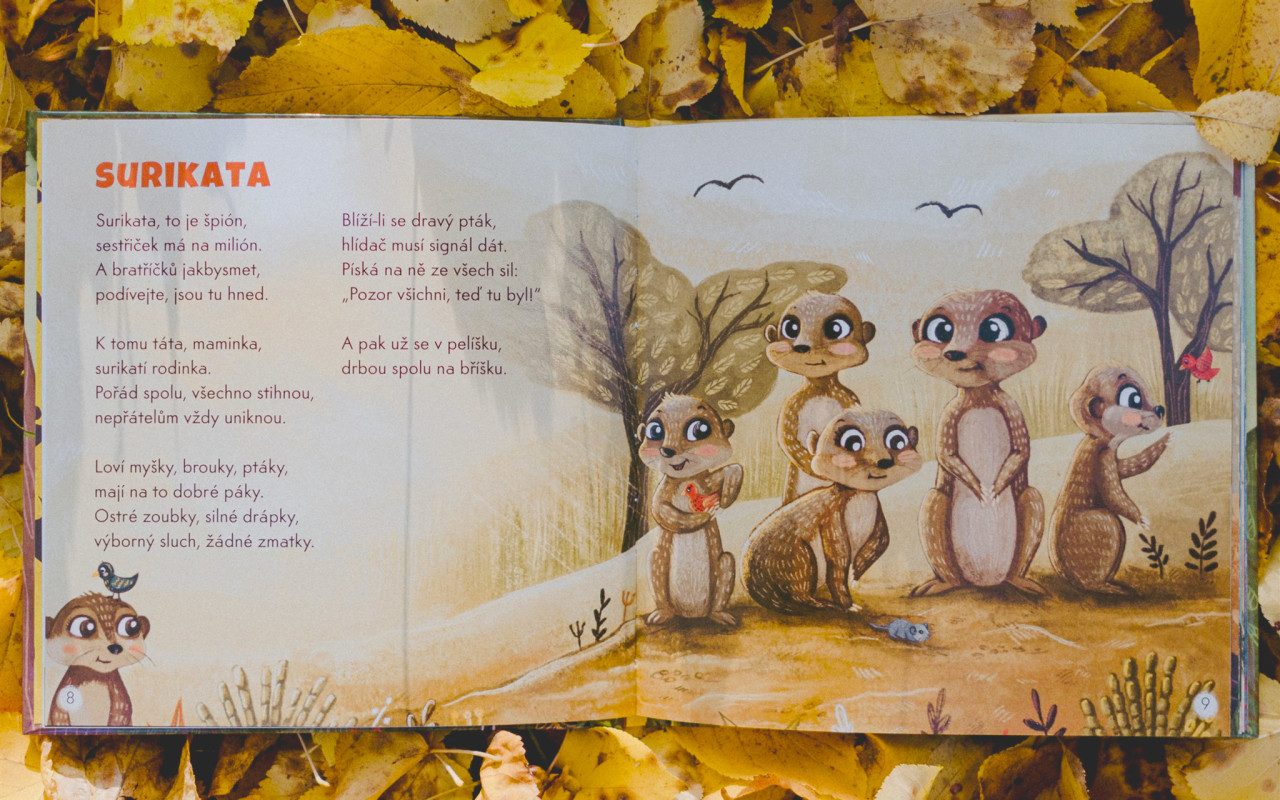 Podivuhodná zvířátka – knížka básniček pro děti