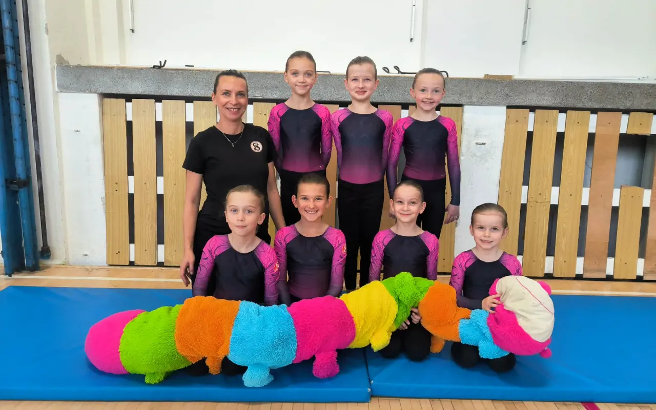Gymnastky z Konice potřebují bezpečnou dopadovou žíněnku