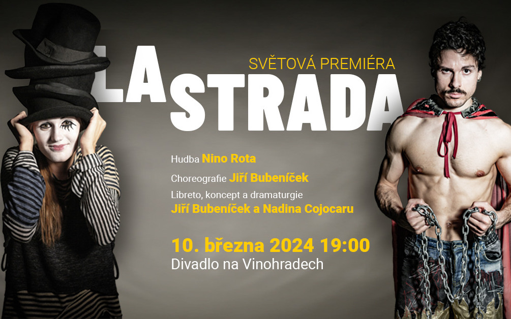 LA STRADA Jiřího Bubeníčka pro Pražský komorní balet