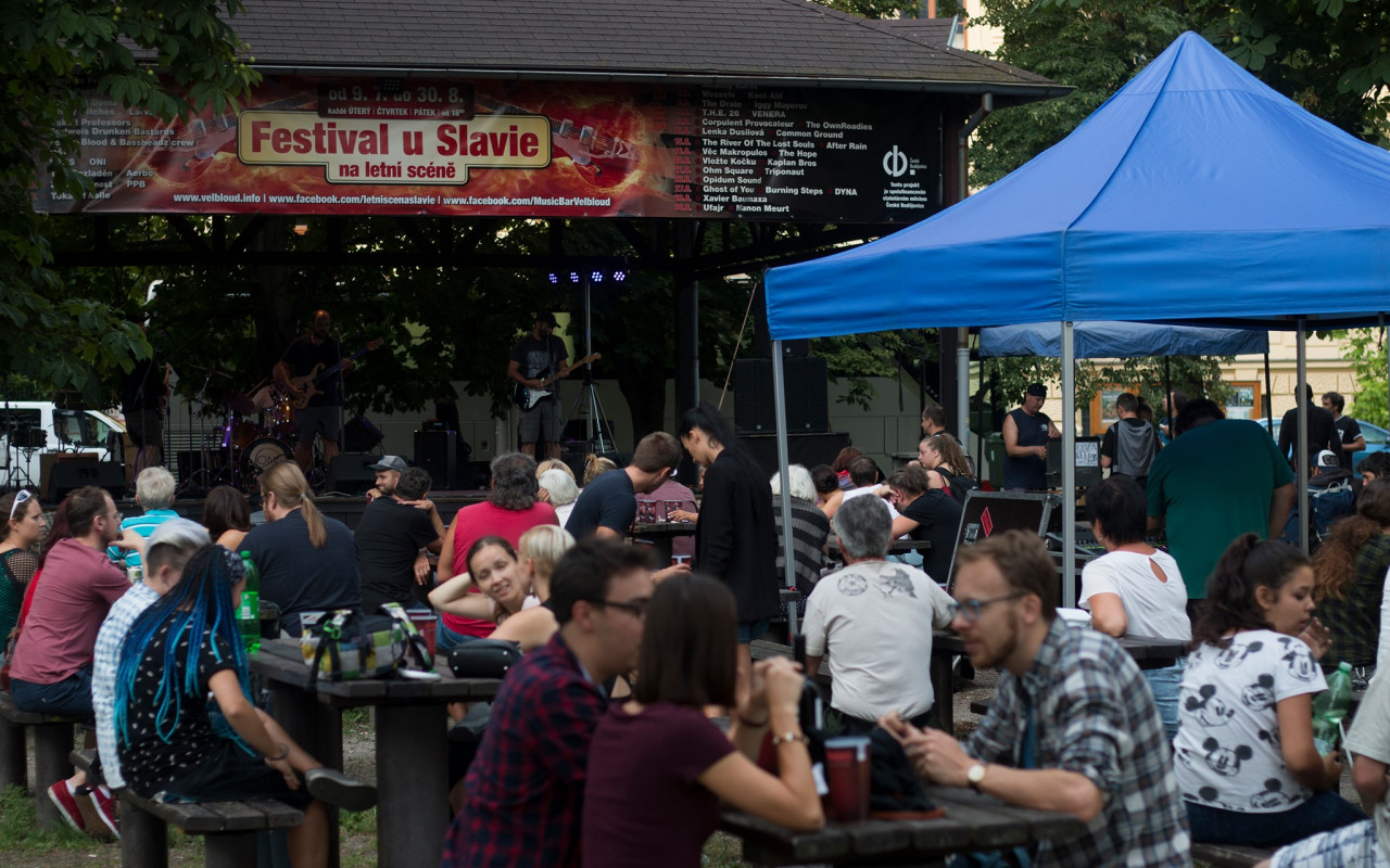 Letní festival u Slavie