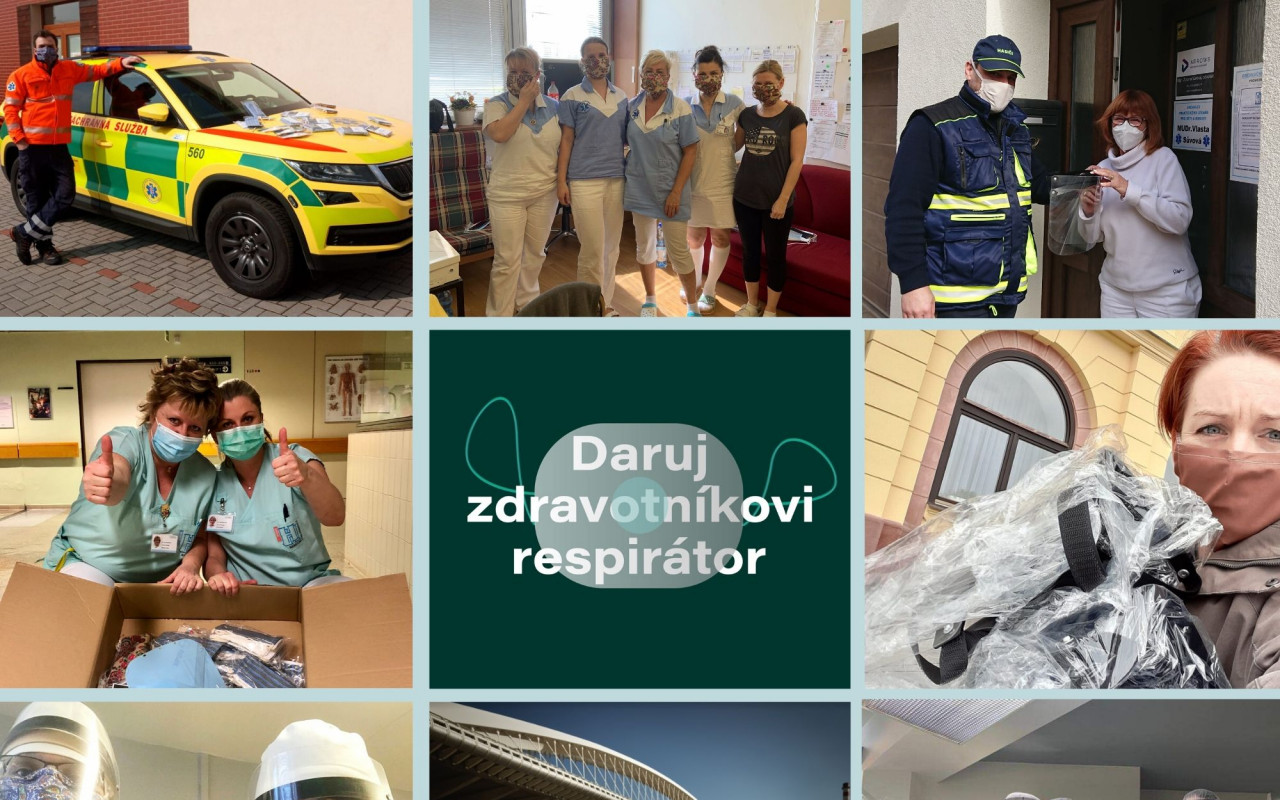 Přispějte na ochranné pomůcky pro zdravotníky