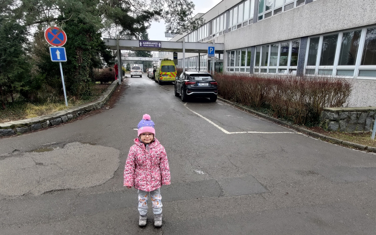 Pro Barušku naší bojovnici na velké auto a rehabilitace