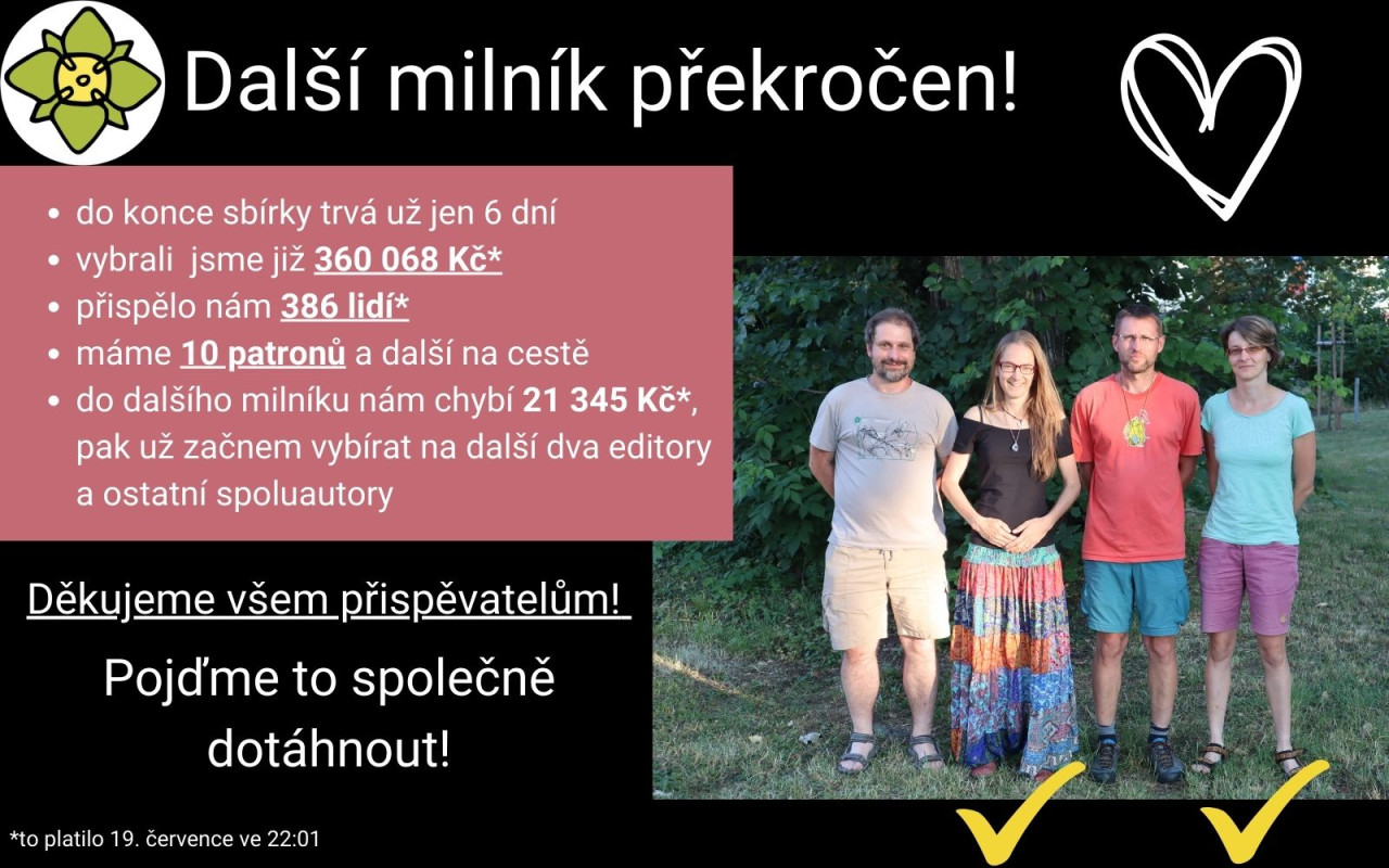 Fotografie všech českých rostlin v jedné KNIZE? Pojďme to dotáhnout!
