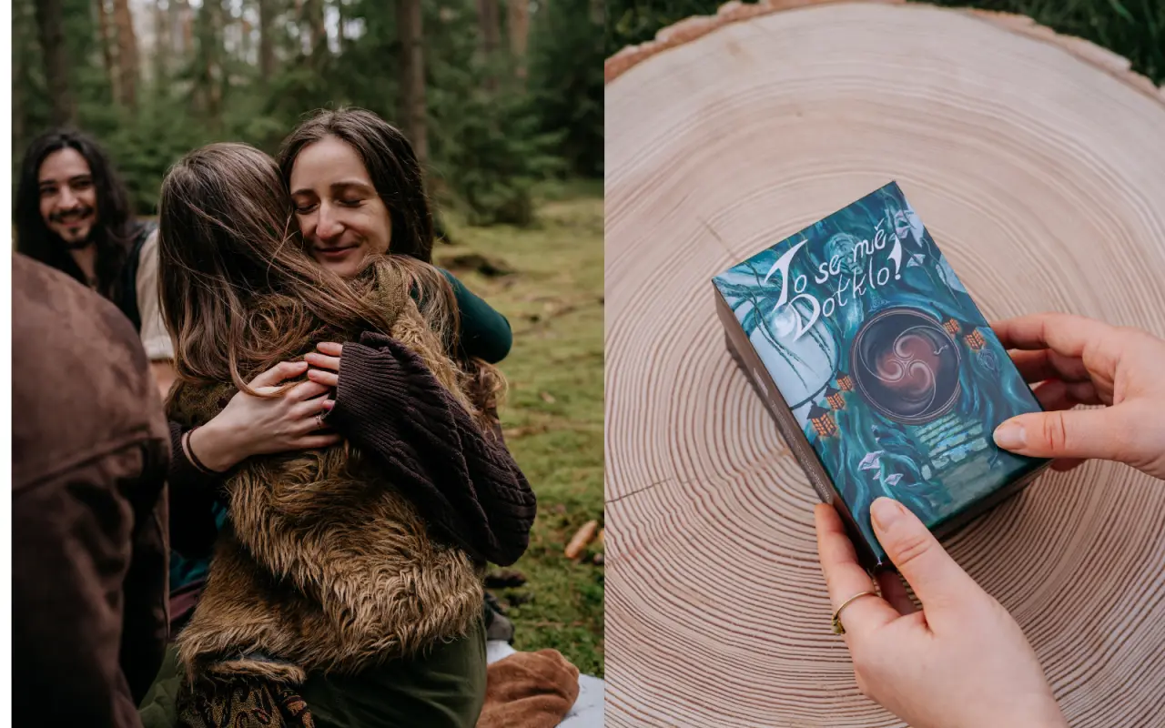 To se mě Dotklo!: Skrze kartičky do magického světa a moudrosti svých emocí