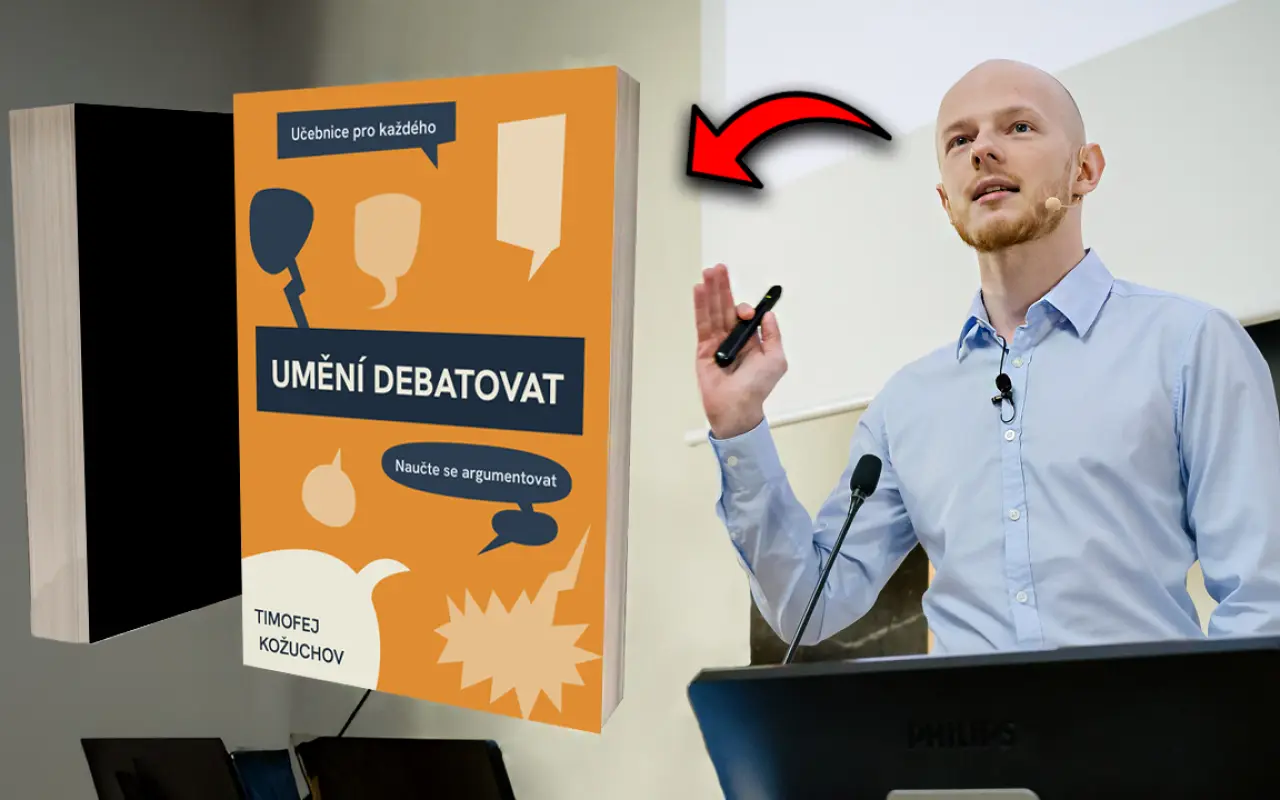 Podpořili jste vydání knihy Umění debatovat - učebnice argumentace