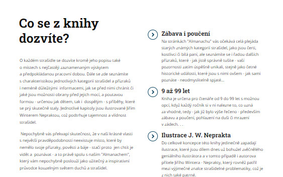 PODPOŘTE VYDÁNÍ KNIH - Tajemný svět strašidel a Almanach strašidel