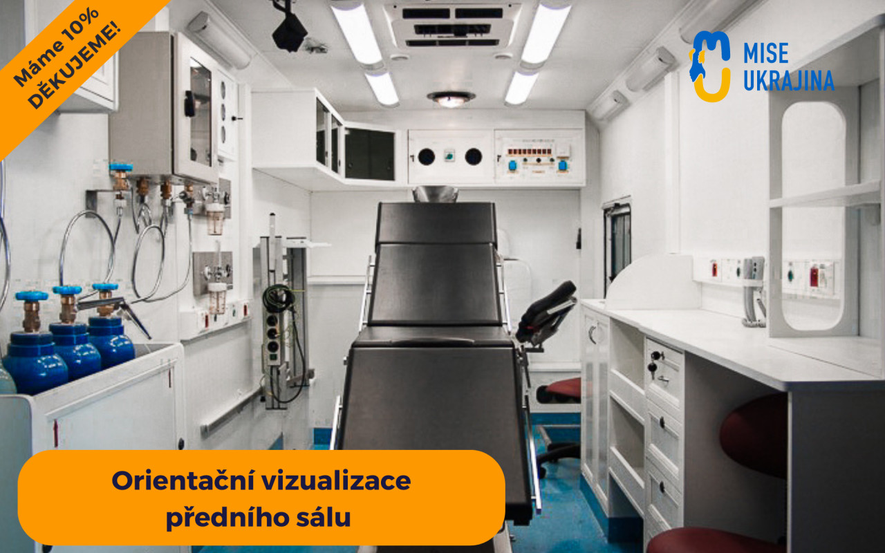 Přestavba autobusu na mobilní nemocnici - MediBus