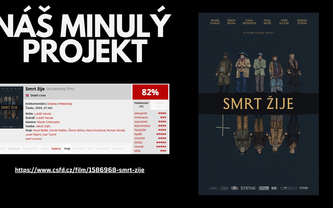 Podpořili jste natočení filmu KREV NENÍ VODA