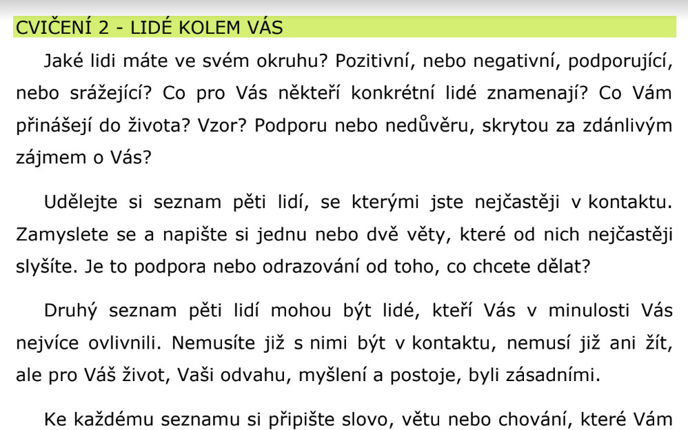 Kniha "O odvaze a strachu, změně a bezpečí