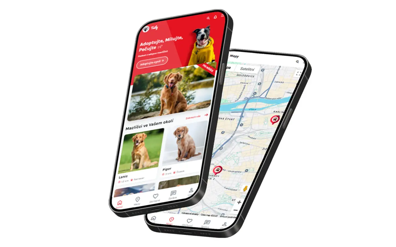 Podpořte Taily - Online psí adopci a AI veterinářem a online psím trenérem