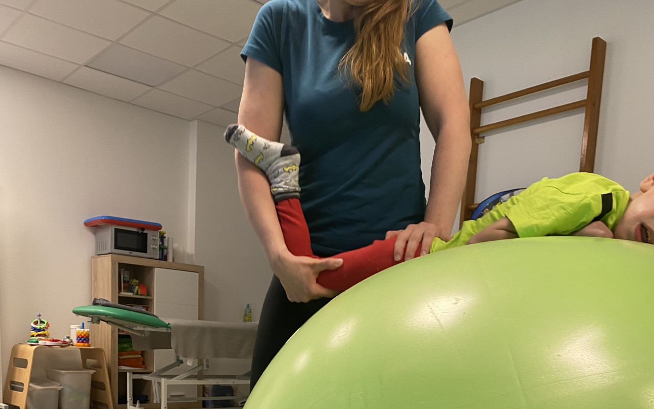 Neurorehabilitační cvičení pro Sebíčka