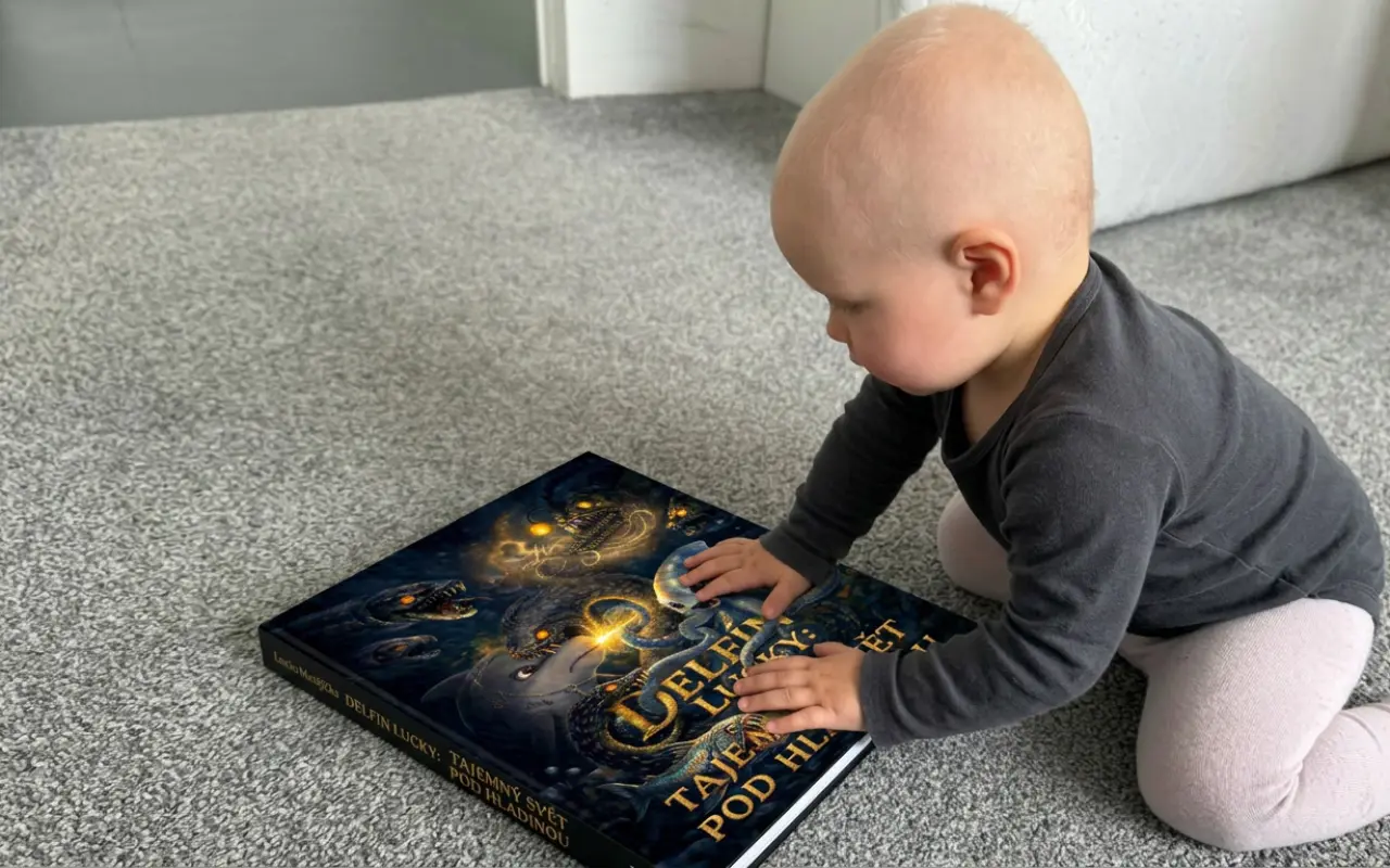 Podpořili jste vydání knížky o delfínovi Luckym