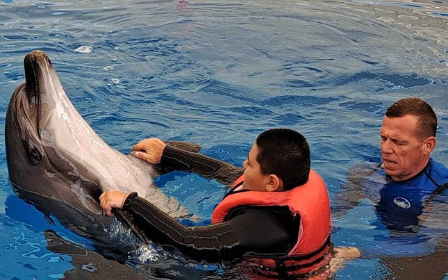 Naděje pro Zdenečka - delfinoterapie, neurorehabilitace