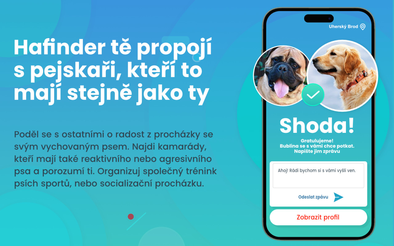 Rozjeďte s námi Hafinder