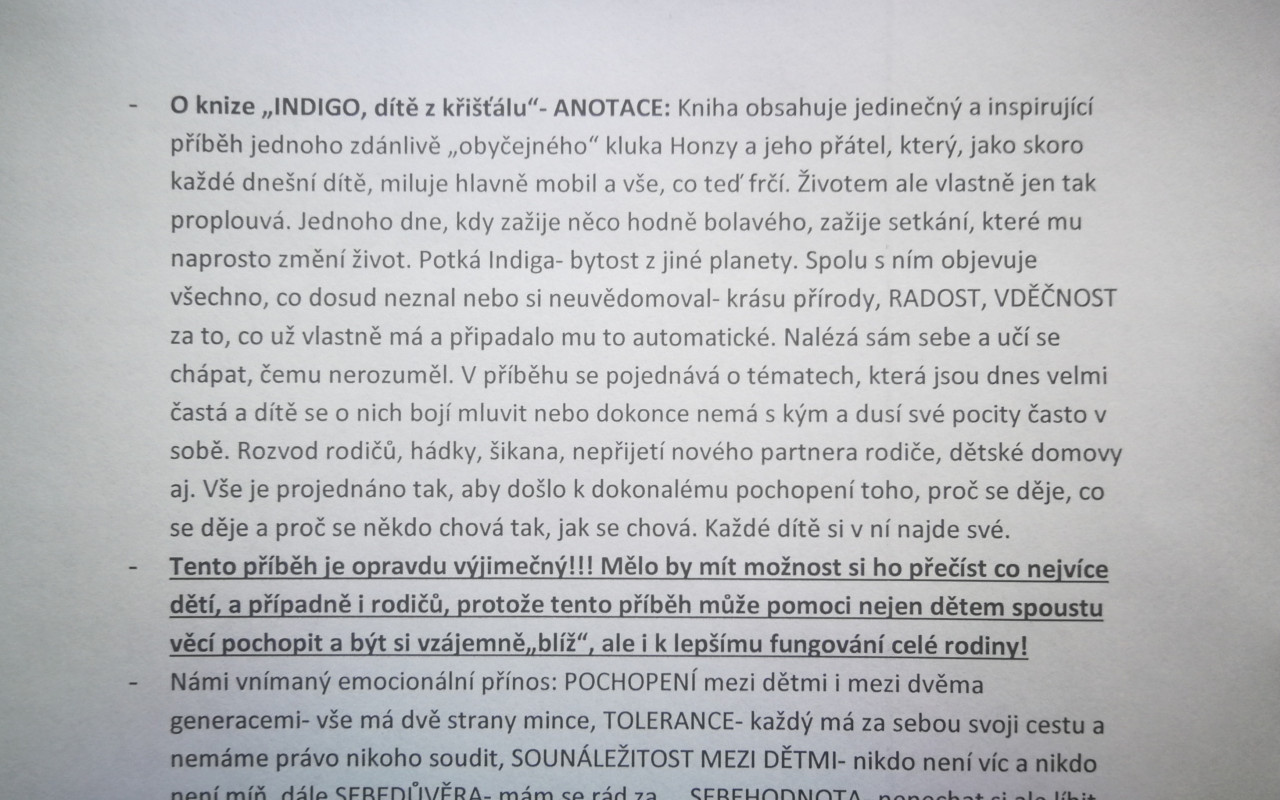 POZVEDÁVAJÍCÍ TERAPEUTICKÝ FANTASY PŘÍBĚH PRO DĚTI
