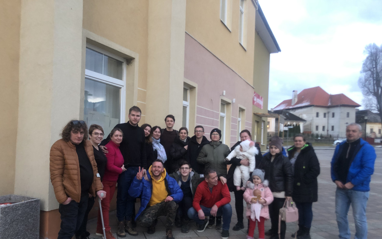 Pomohli jste odvézt ukrajinské rodiny do bezpečí. Děkujeme!