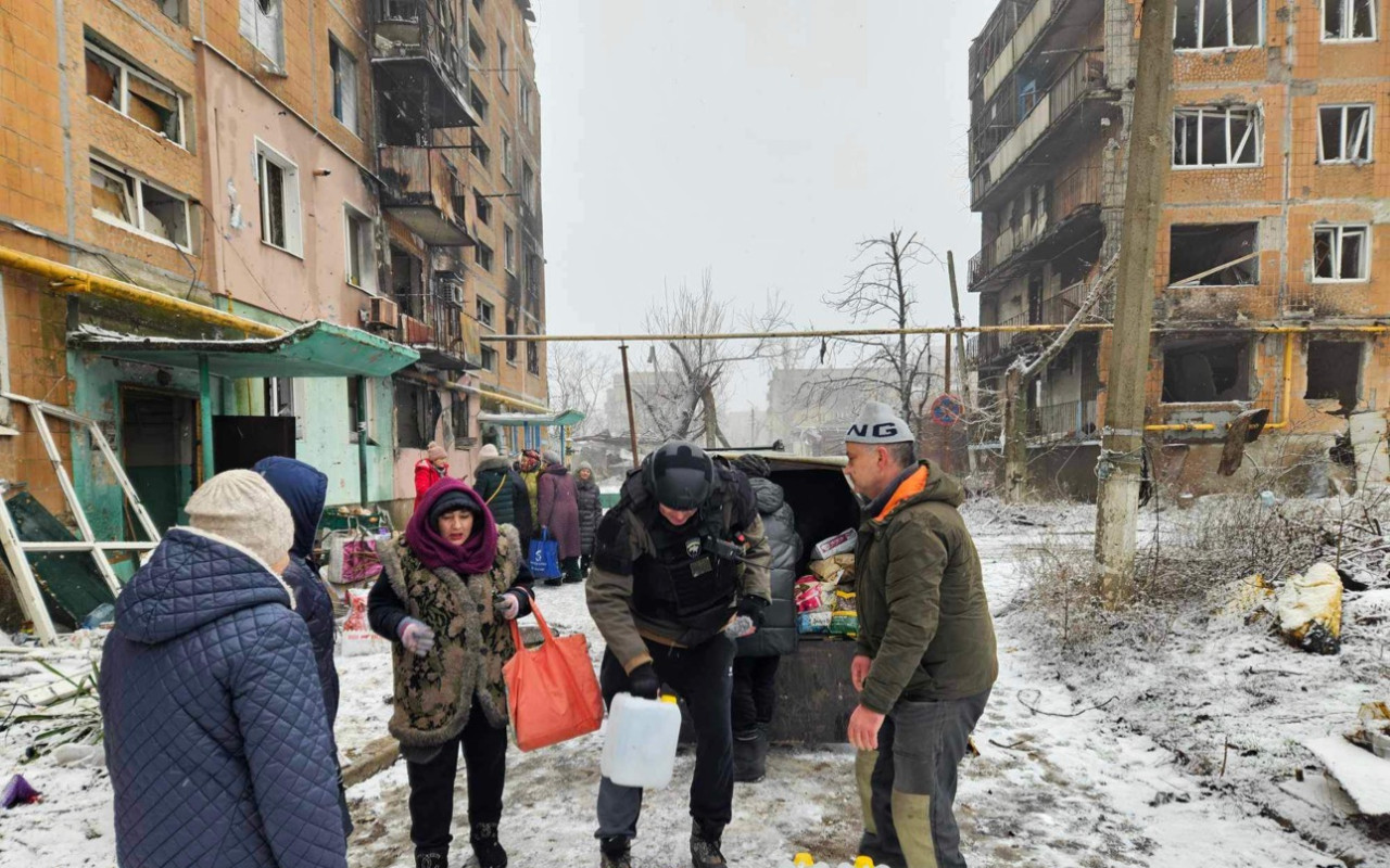 Archa Naděje - Evakuační centrum v Doněcké oblasti