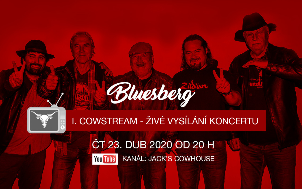 Podpořte kapelu Bluesberg a klub Jack’s Cowhouse #kulturažije