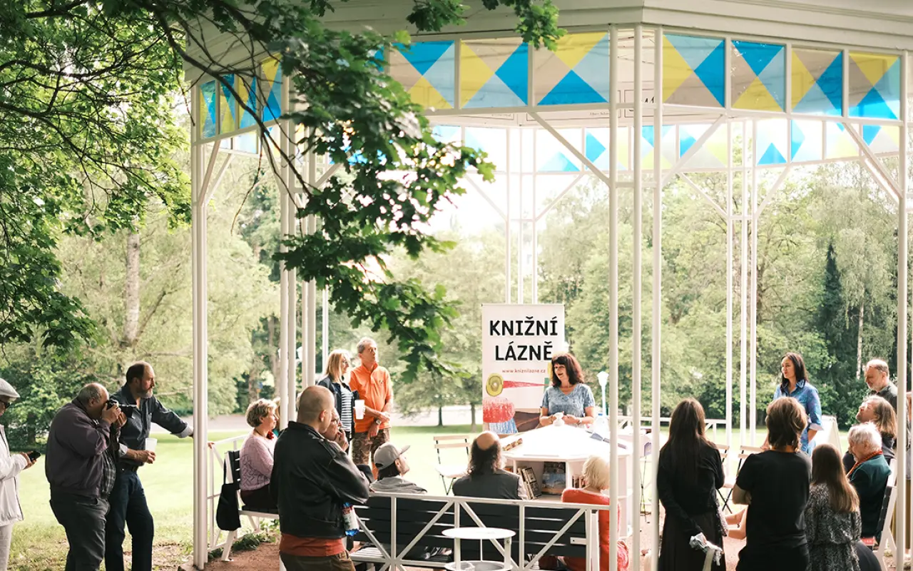 Podpořili jste festival Knižní lázně v Mariánských Lázních