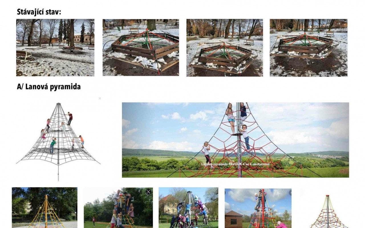 Složili jste se na zemní trampolíny do parku v Českém Brodě