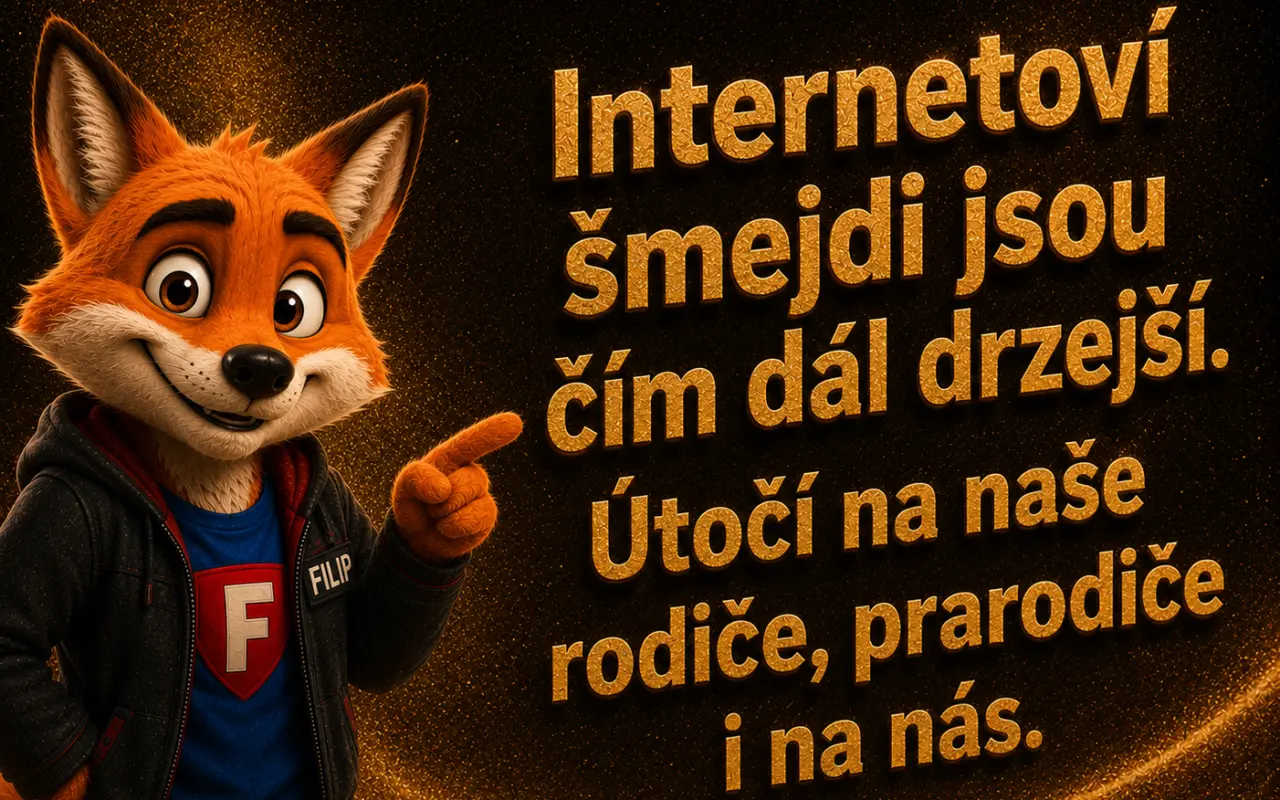 Nenech se dojit! Pomozte přivést Lišáka Filipa k životu