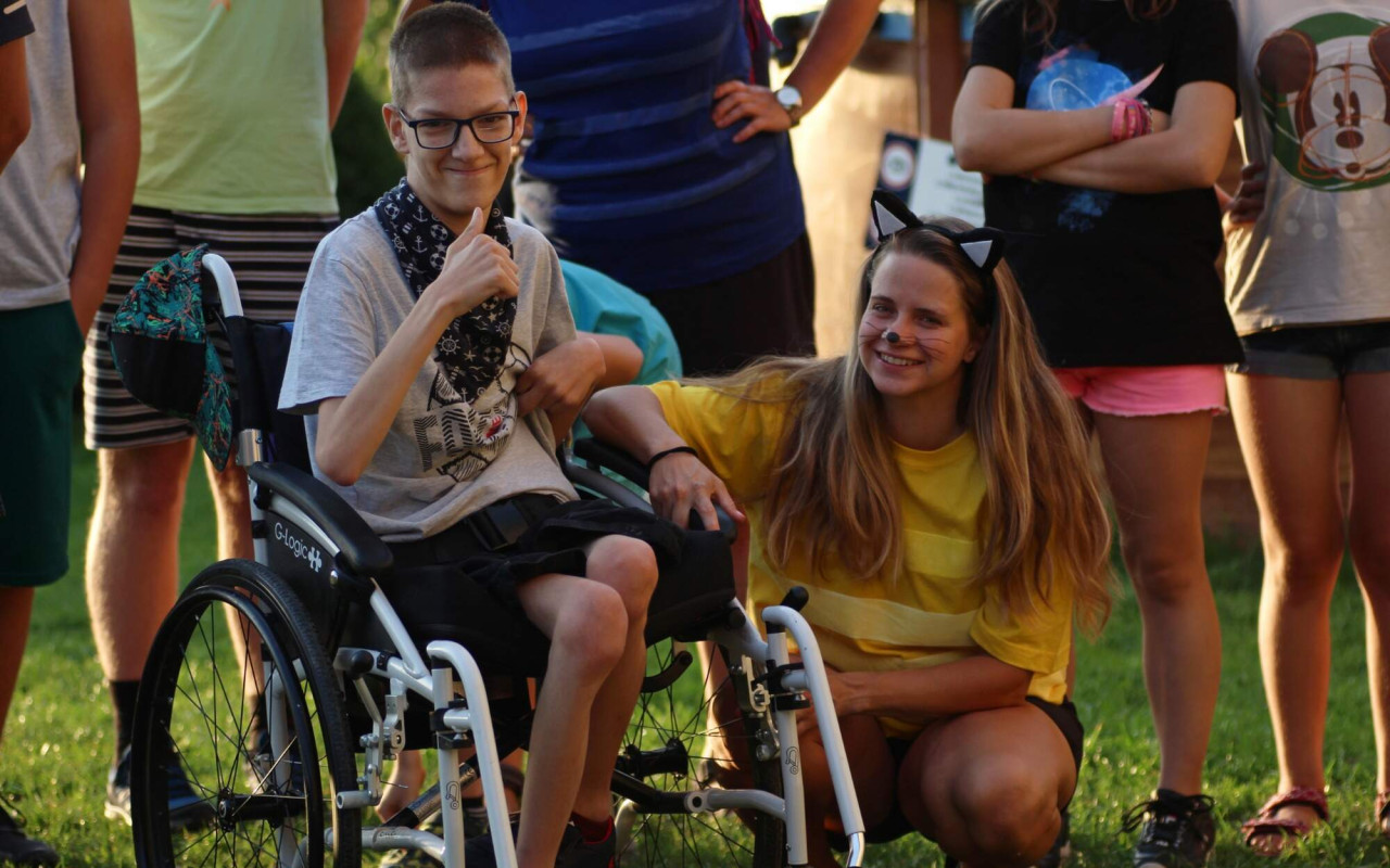 Rarach dodávka pro handicapované děti