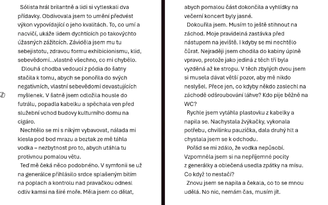 Podpořte vydání knihy o těžkém boji se závislostí na alkoholu "Housle na moll"