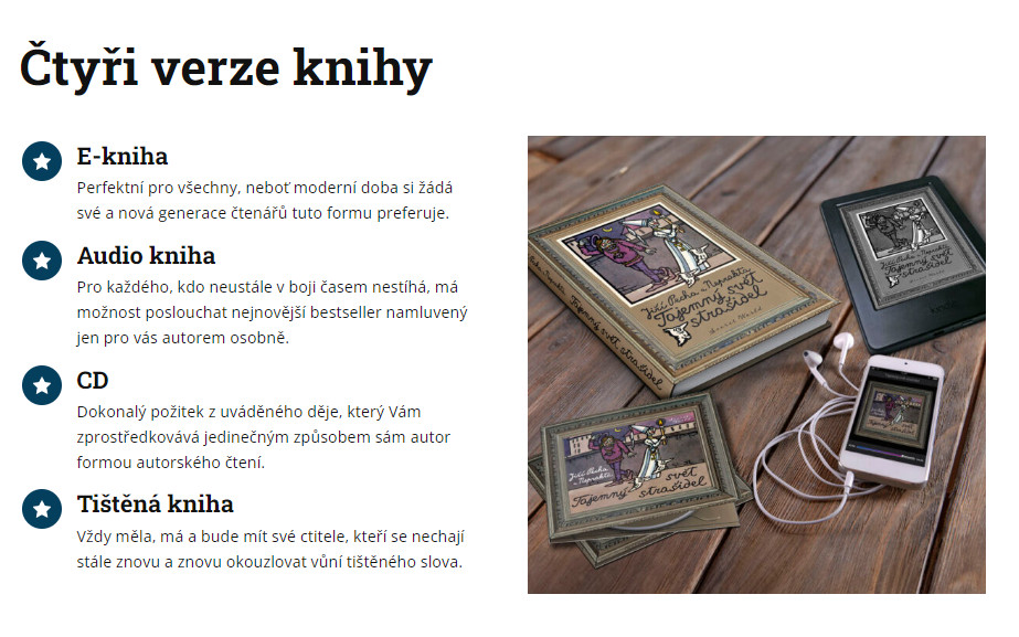 PODPOŘTE VYDÁNÍ KNIH - Tajemný svět strašidel a Almanach strašidel