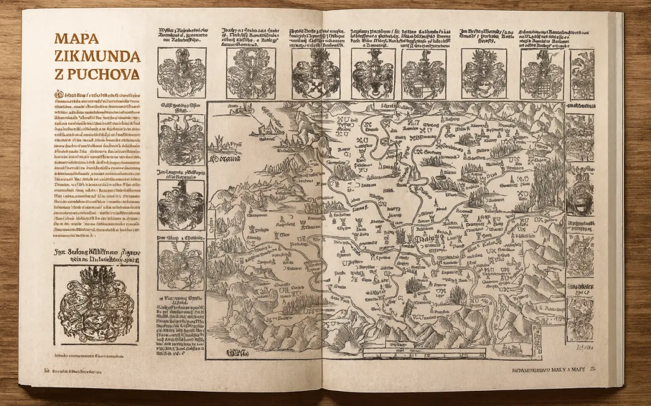 Čechy  na nejstarších mapách
