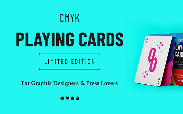 CMYK Playing Cards – karty nejen pro grafiky