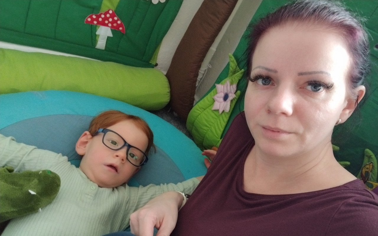 Pomohli jste Davídkovi k prvním samostatným krůčkům