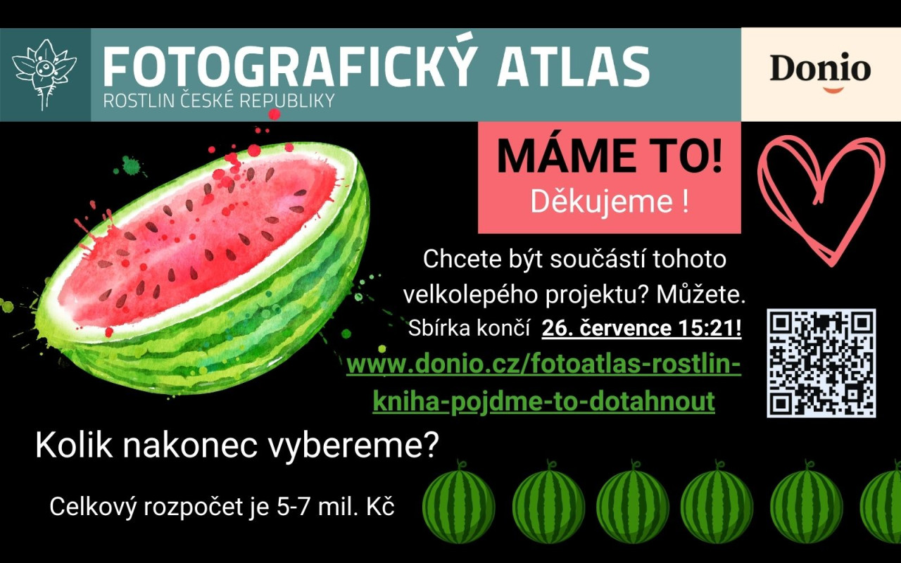 Fotografie všech českých rostlin v jedné KNIZE? Pojďme to dotáhnout!